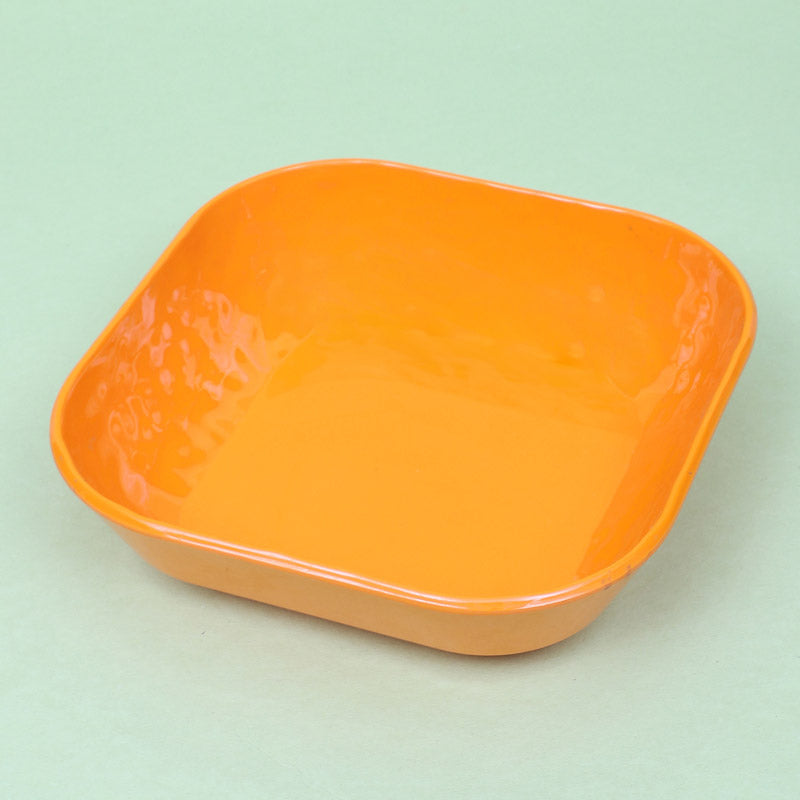 Buy Alga Serving Bowl (Orange) - 1300 ML Serving Bowl from Vaaree