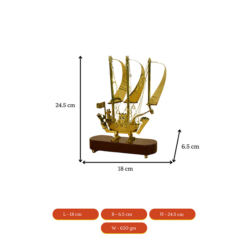 Buy Gildo Sail Showpiece Showpieces from Vaaree