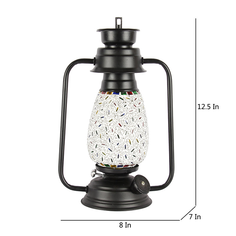 Buy Siera Mosaic Lantern Table Lamp - Black Table Lamp from Vaaree