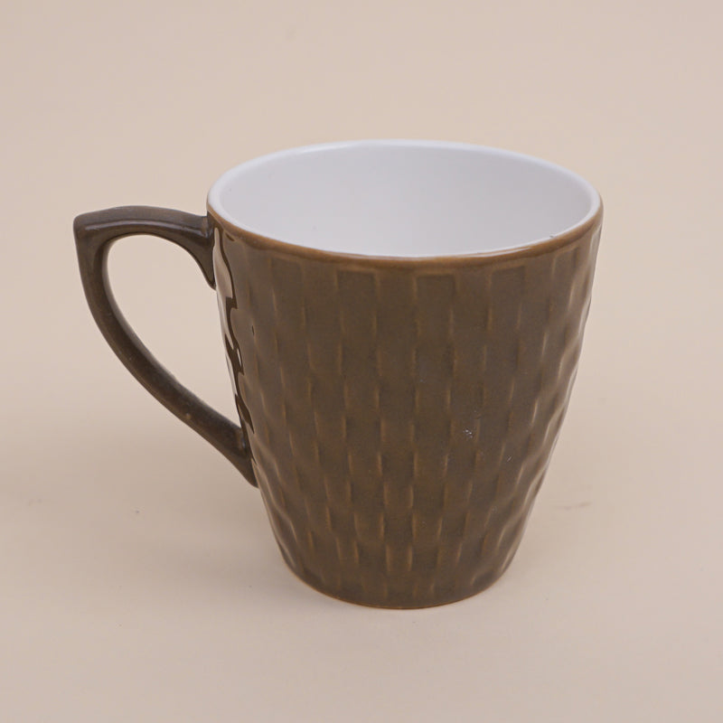 Buy Arviya Brown Cup (180 ML) - Set Of Six Mug from Vaaree