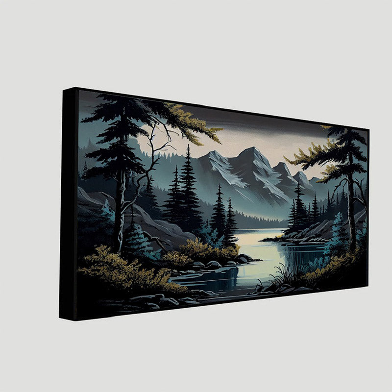 Buy Kova Nature Scape Wall Painting With Frame Wall Art & Paintings from Vaaree