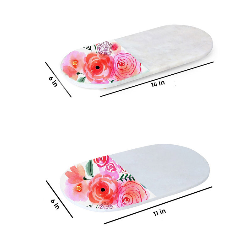 Buy Ovelta Rose Platter - Set Of Two Platter from Vaaree