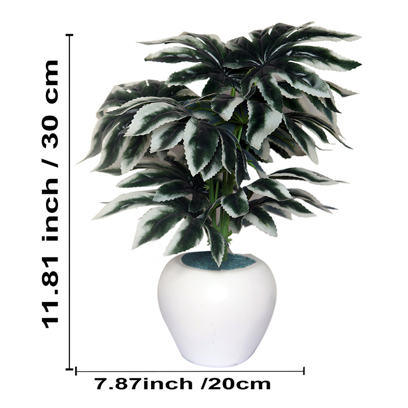 Buy Faux Spider Web Plant With Pot Artificial Plants from Vaaree