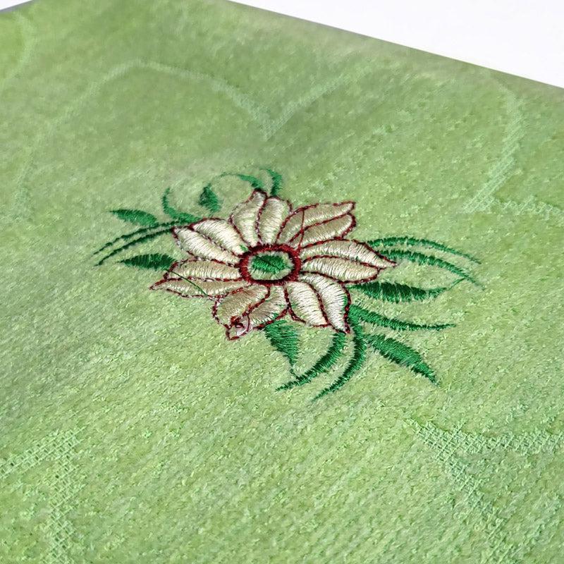 Buy Reto Flora Bath Towel - Green Bath Towels from Vaaree