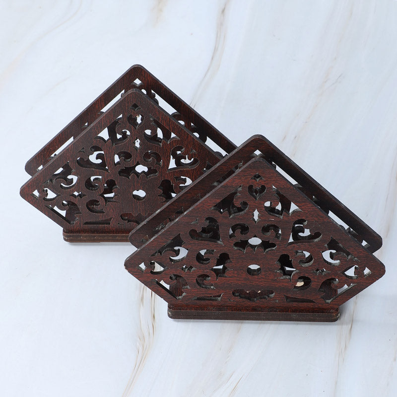 Buy Nuja Napkin Holder - Set Of Two Tissue Holder from Vaaree