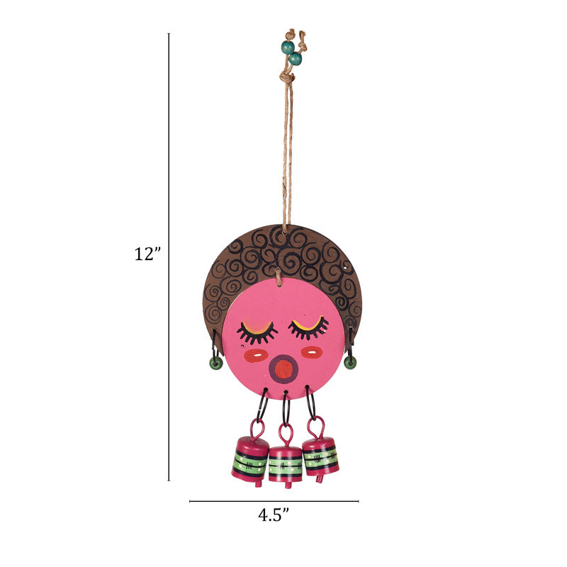 Buy Polly Face Windchime Windchimes from Vaaree