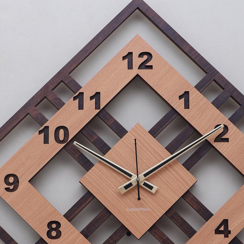 Buy Alena Rhombus Wall Clock Wall Clock from Vaaree