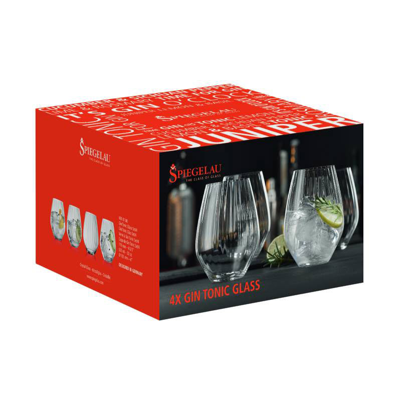 Buy Spiegelau Gin & Tumbler (625ml) - Set of Four Drinking & Juice Glasses from Vaaree