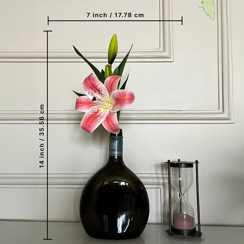 Buy Faux Everlasting Lily Flower Stick - Peach Artificial Flowers from Vaaree