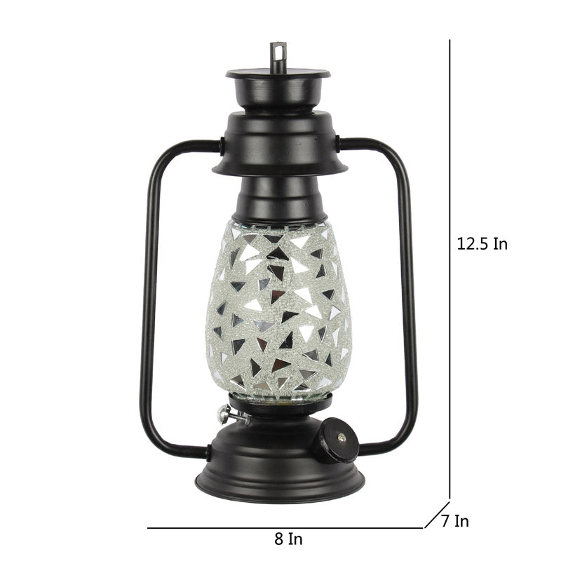 Buy Dvija Mosaic Lantern Wall Lamp - Black Wall Lamp from Vaaree