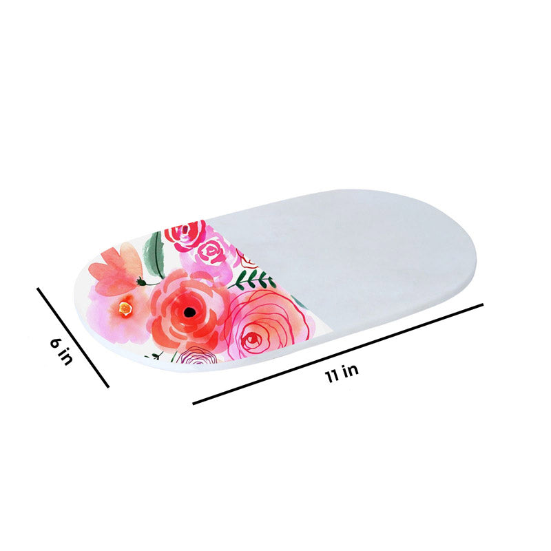 Buy White Platter 11"X6" Platter from Vaaree