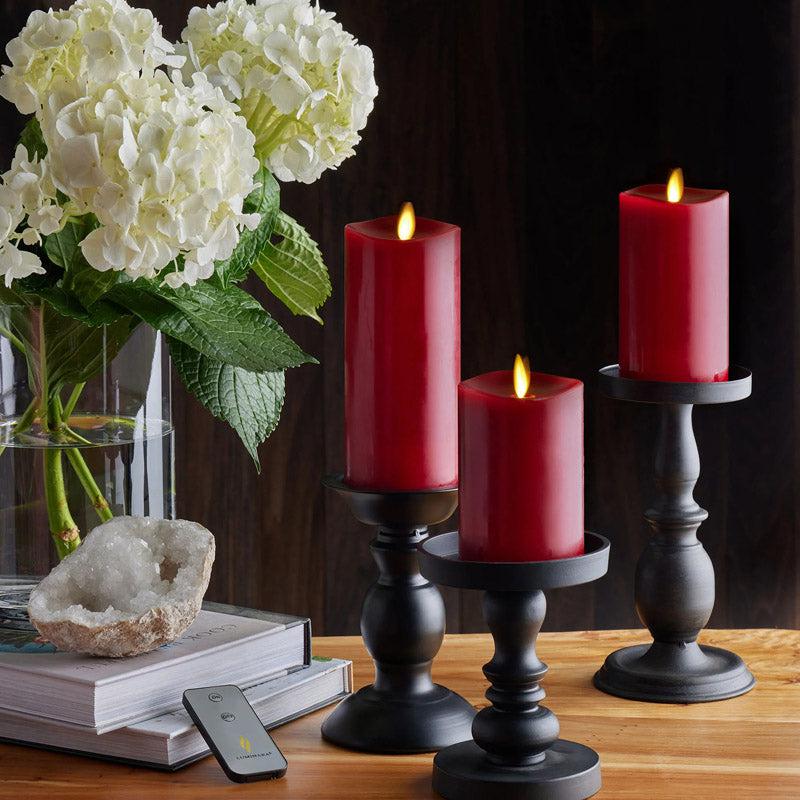 Buy Glorista Rose Scented Candle - Set Of Three Candles from Vaaree