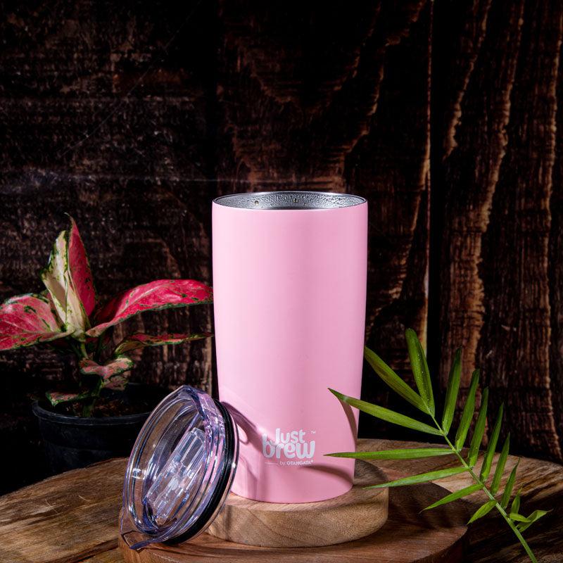 Buy Stremma Insulated Tumbler (Pink) - 640 ML Sipper from Vaaree