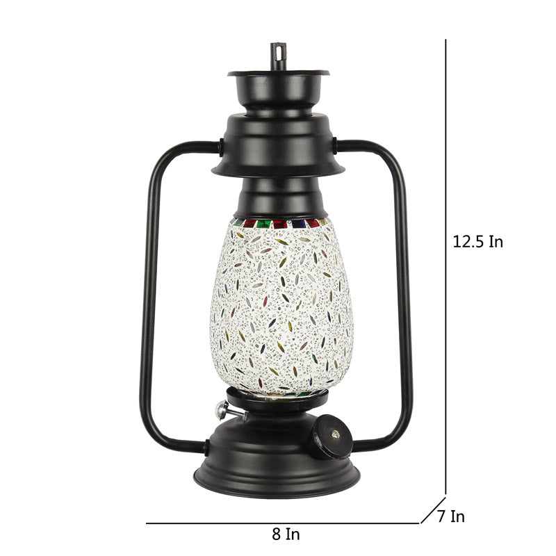 Buy Siera Mosaic Lantern Wall Lamp - Black Wall Lamp from Vaaree