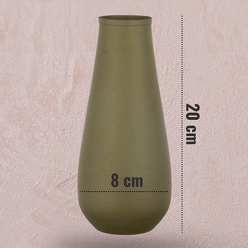 Buy Nature Nelsa Vase - Green Vase from Vaaree