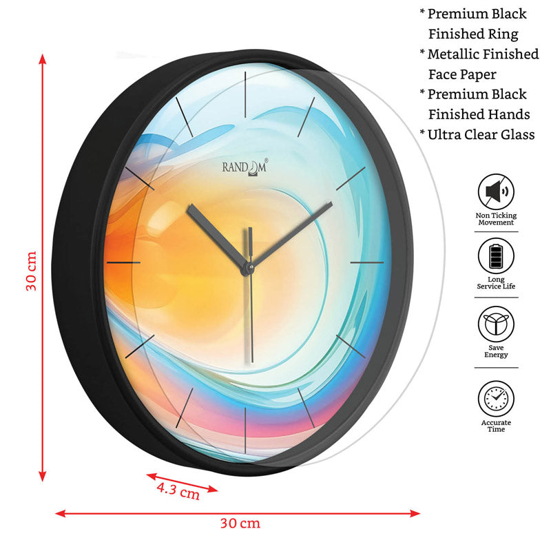 Buy Wren Colormix Wall Clock Wall Clock from Vaaree