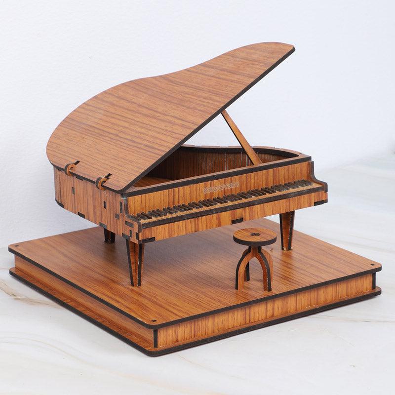 Buy Symphony Piano Showpiece - Brown Showpieces from Vaaree