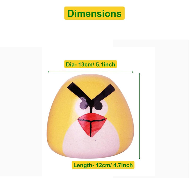 Buy Angry Bird Piggy Bank - Yellow Kids Toys from Vaaree