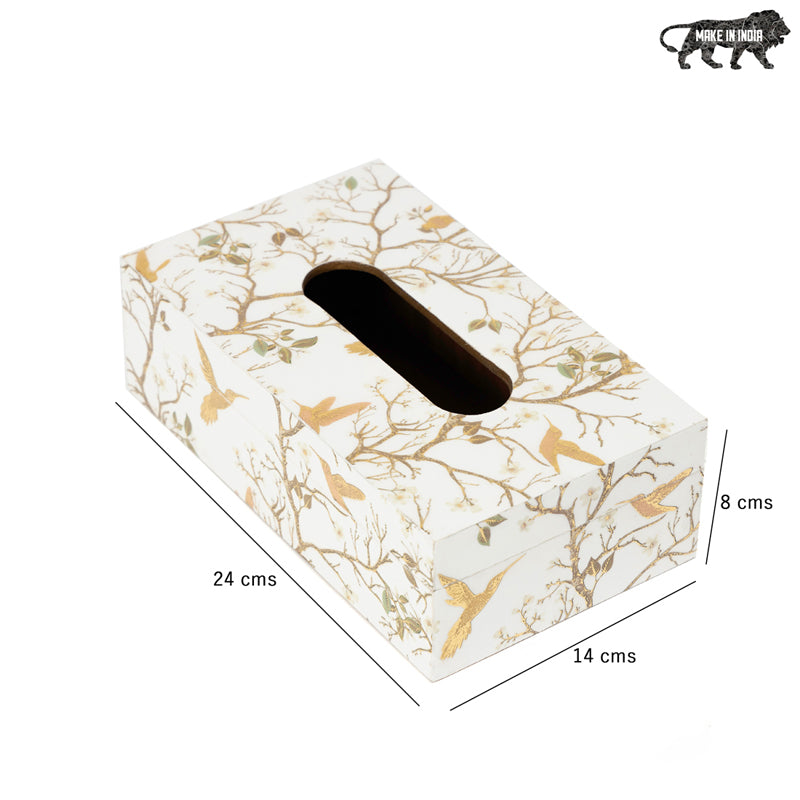 Buy Bird Haven Handmade Tissue Box Tissue Holder from Vaaree