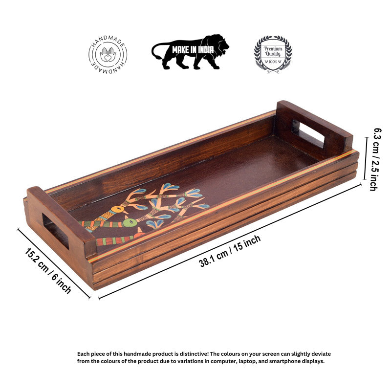 Buy Indrapal Handcrafted Serving Tray Serving Tray from Vaaree