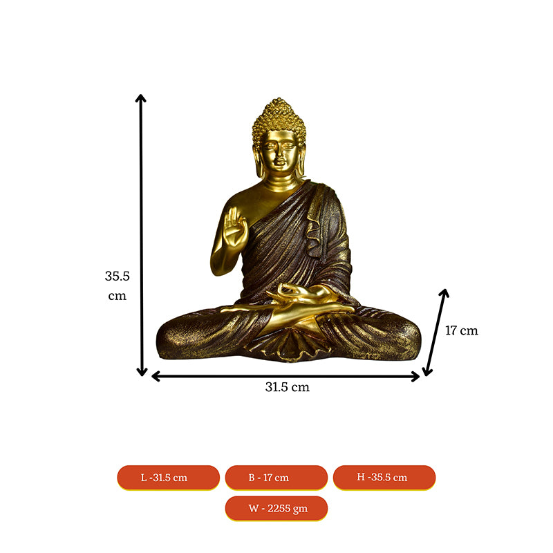 Buy Buddha Reverie Showpiece Showpieces from Vaaree