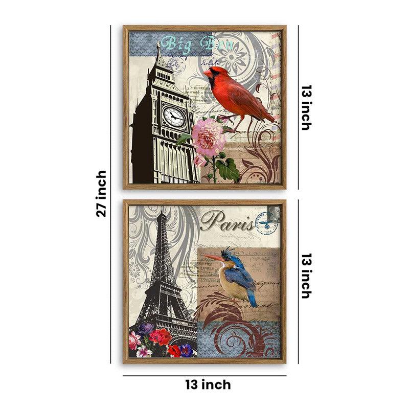 Buy Hopkins Wall Art - Set Of Two Wall Art & Paintings from Vaaree