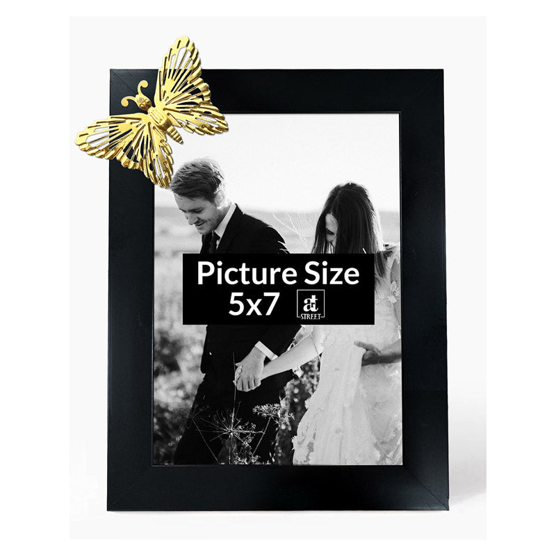 Buy Evangeline Photo Frame (Black) - Set of Two Photo Frames from Vaaree