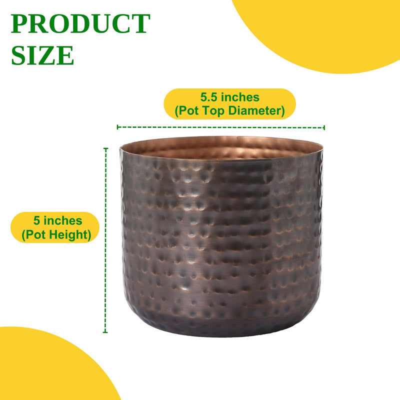 Buy Marya Copper Planter Pots & Planters from Vaaree