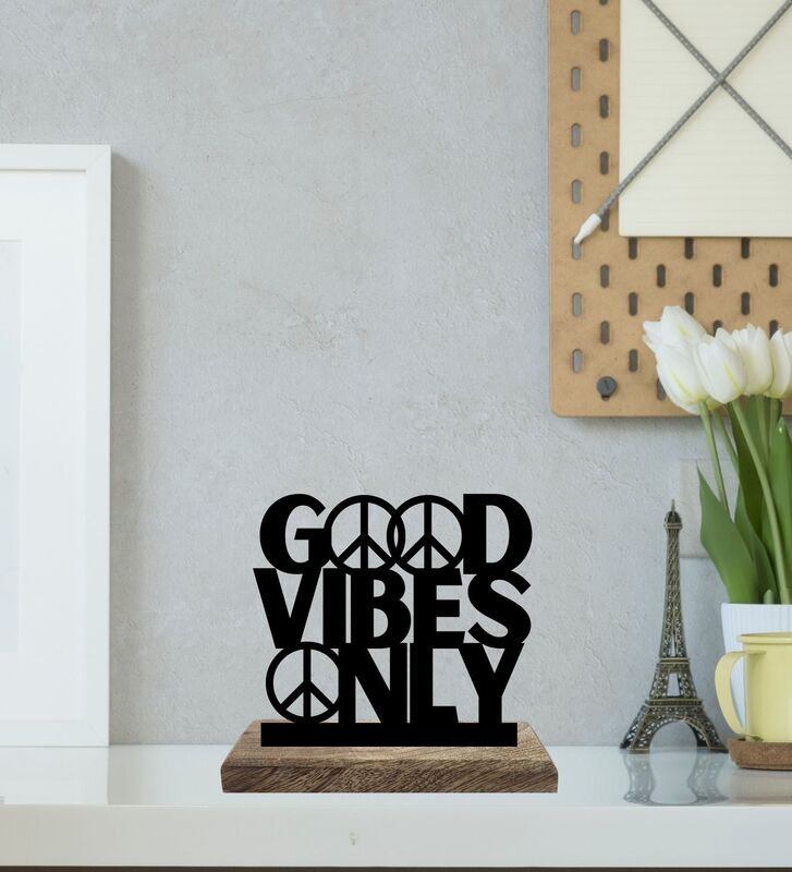 Buy Protonic Optimism Typography Showpiece - Set Of Two Showpieces from Vaaree