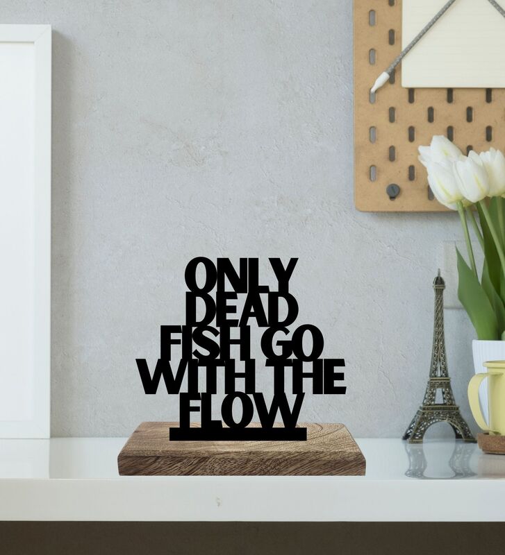 Buy Do Don't Flow Typography Showpiece - Set Of Two Showpiece from Vaaree