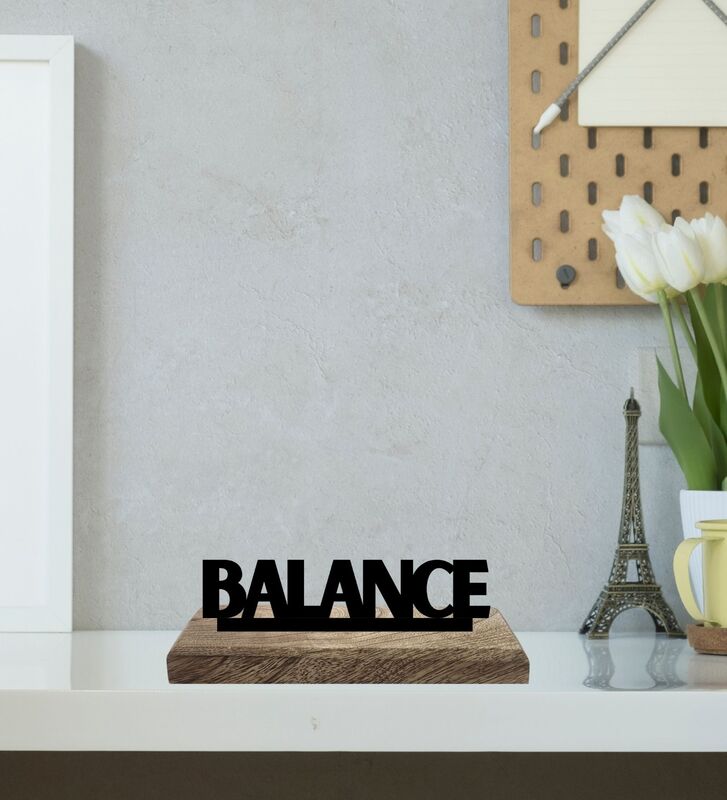 Buy Dynamic Equilibrium Typography Showpiece - Set Of Two Showpiece from Vaaree