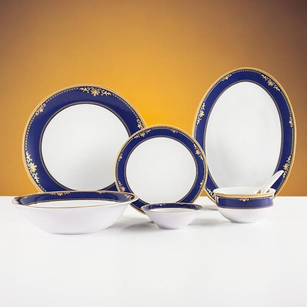 Buy Modern Fusion Dinner Set - 33 Pieces at Vaaree online | Beautiful Dinner Set to choose from