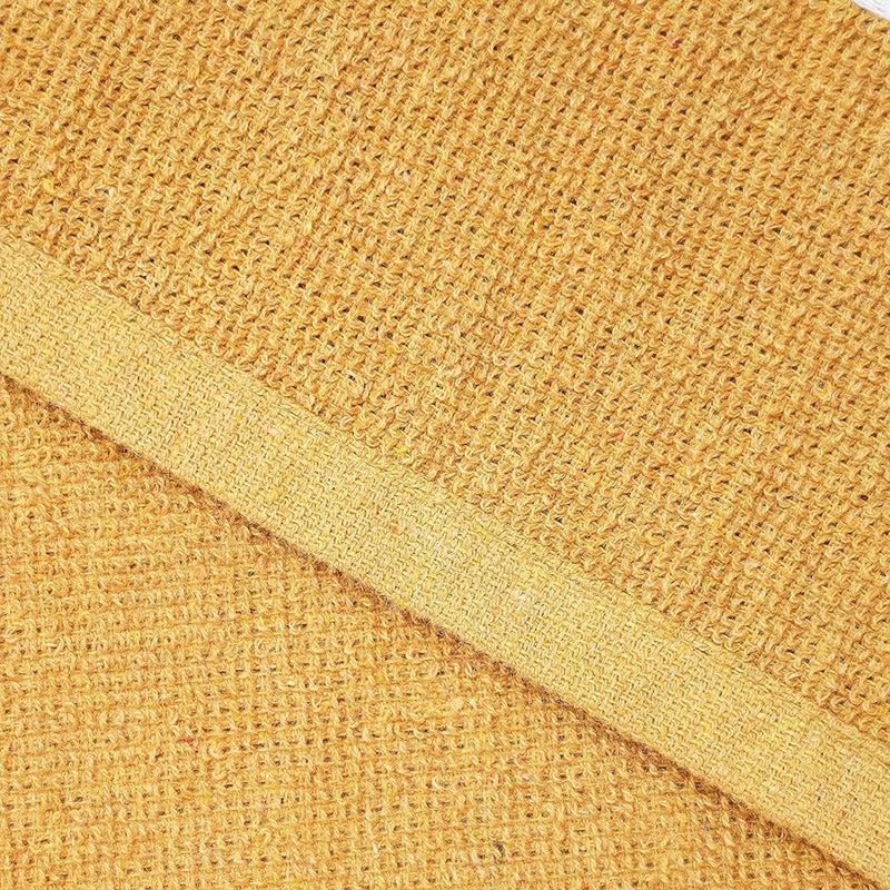 Buy Aire Flora Bath Towel - Yellow Bath Towels from Vaaree