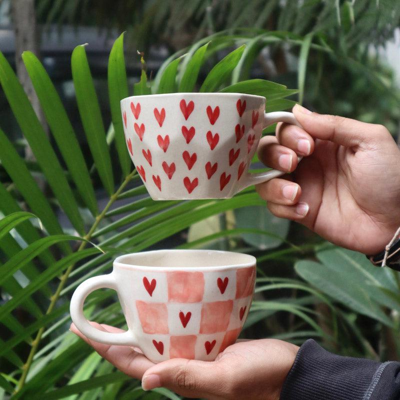 Buy Enger Hearty Cup (200 ML) - Set of Two Mug & Tea Cup from Vaaree