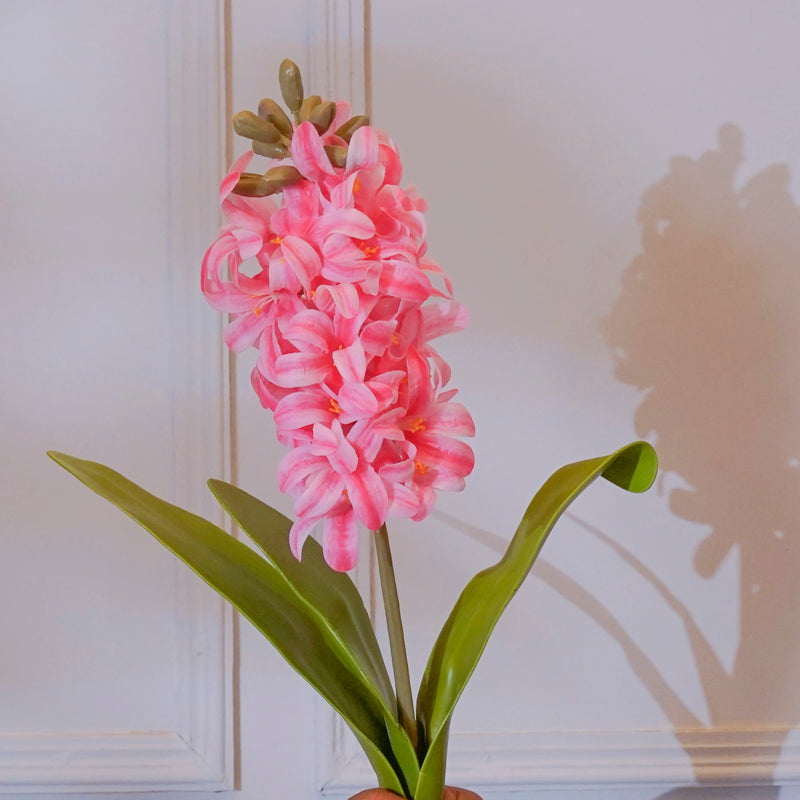 Buy Faux Hyacinth Lily Flower Stick (Pink) - 17 CM Artificial Flowers from Vaaree