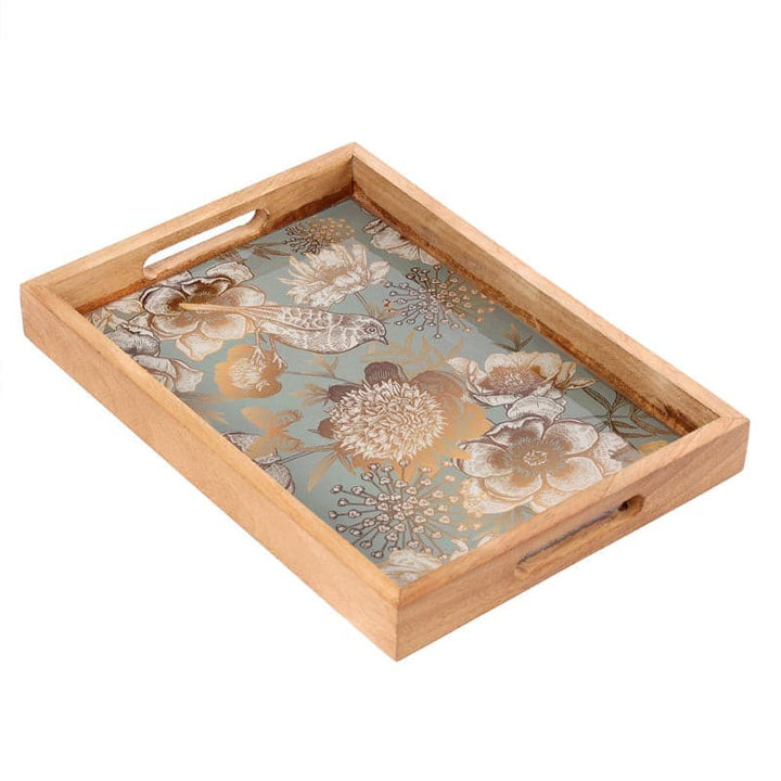 Buy Rhoda Floral Serving Tray at Vaaree online | Beautiful Serving Tray to choose from