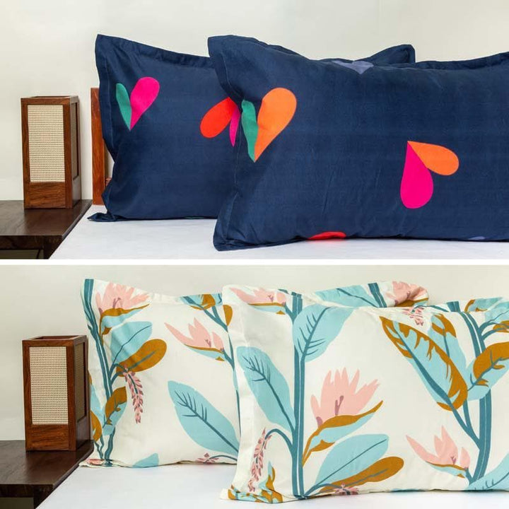 Buy Mix N Match Pillow cover - Set of Four at Vaaree online | Beautiful Pillow Covers to choose from