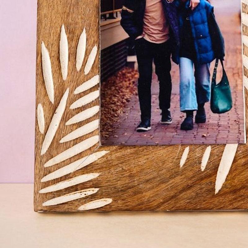 Buy Leafy Carve Photo Frame Photo Frames from Vaaree