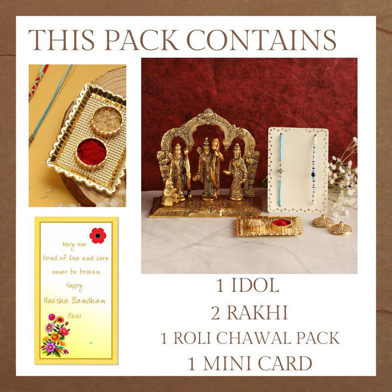 Buy Ram Darbar Aashirvad Rakhi Hamper Rakhi Hamper from Vaaree