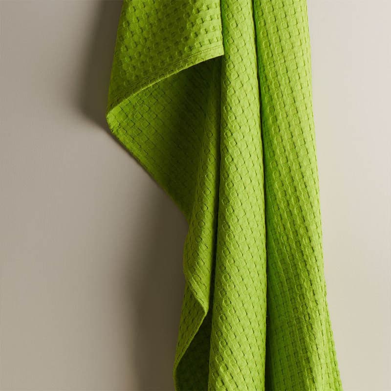 Buy Alyssa Waffle Hand Towel (Green) - Set Of Two Hand & Face Towels from Vaaree