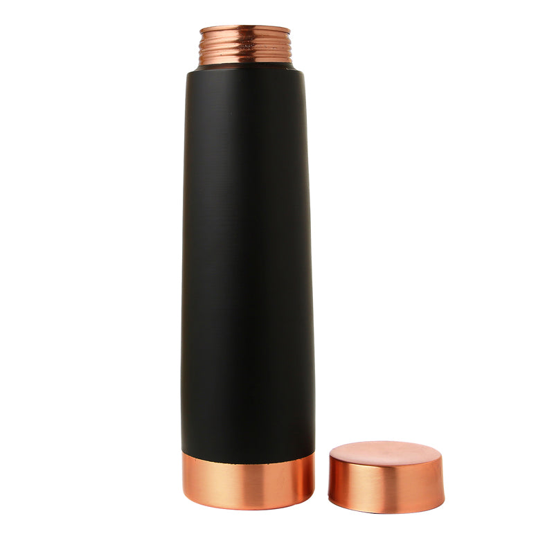 Buy Lexo Copper Water Bottle - Black Bottle from Vaaree