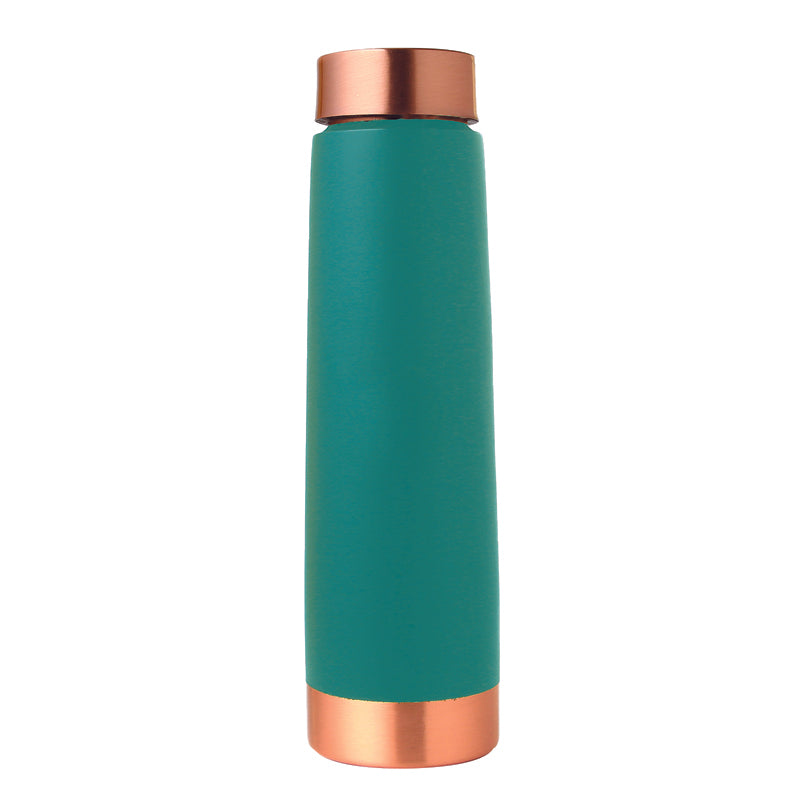 Buy Lexo Copper Water Bottle - Teal Bottle from Vaaree