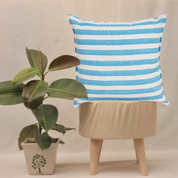 Buy Esther Striped Cushion Cover at Vaaree online | Beautiful Cushion Covers to choose from