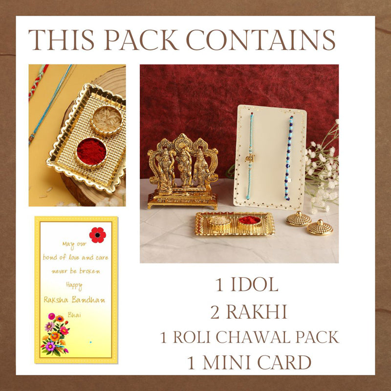 Buy Ram Bless Rakhi Hamper Rakhi Hamper from Vaaree