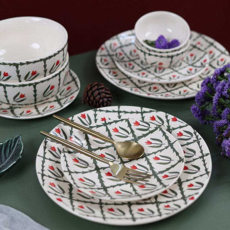 Buy Sterling Dinner Set - Four Piece Set Dinner Set from Vaaree