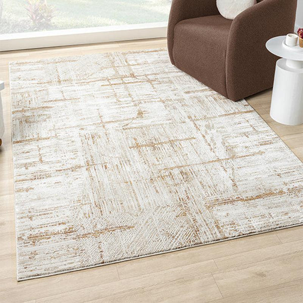 Buy Amita Abstract Carpet - Brown Carpet from Vaaree