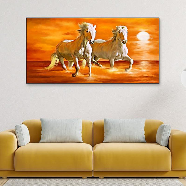 Buy Angel Horse Wall Painting Wall Art & Paintings from Vaaree