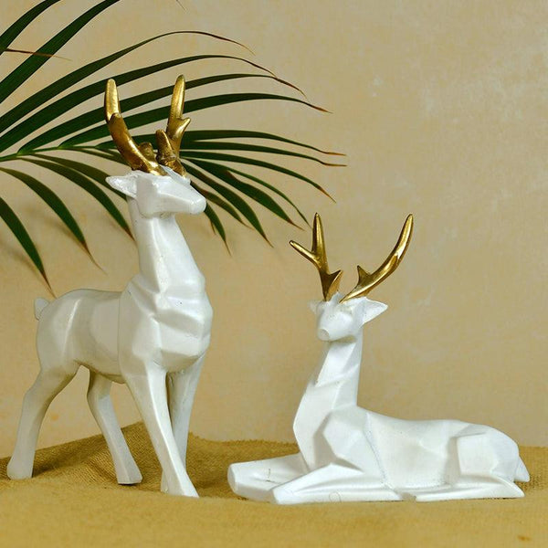 Buy Serene Stag Bond Showpiece Showpieces from Vaaree