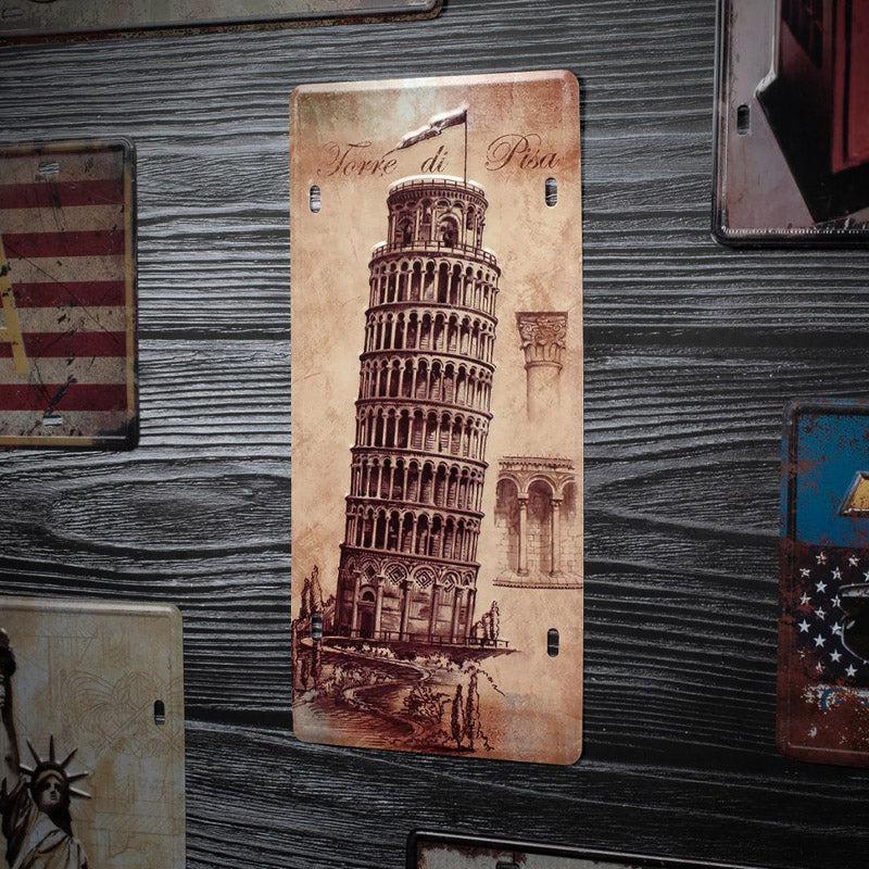 Buy Leaning Tower Of Pisa Wall Accent Wall Accents from Vaaree