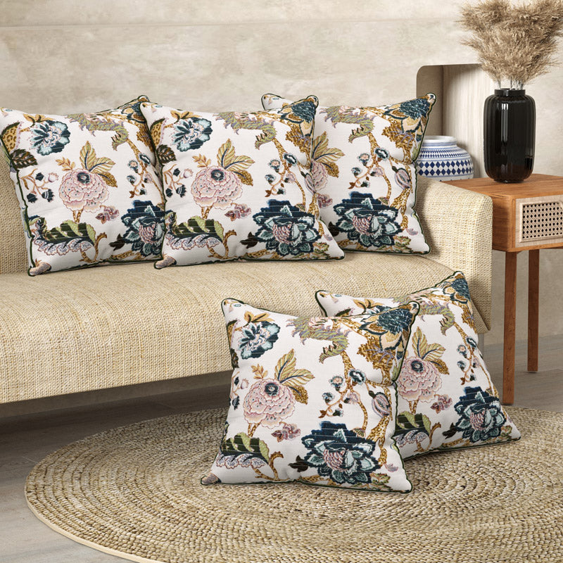 Buy Arviya Ethnic Cushion Cover - Set Of Two Cushion Cover Sets from Vaaree